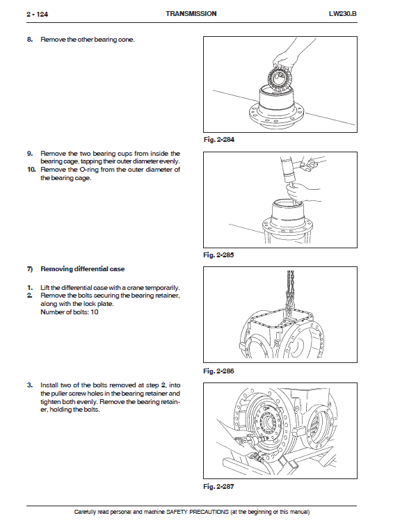 New Holland LW230.B Wheel Loader Service Manual Workshop Guide