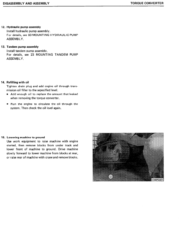 Komatsu D75S-5 Dozer Service Manual Workshop Guide
