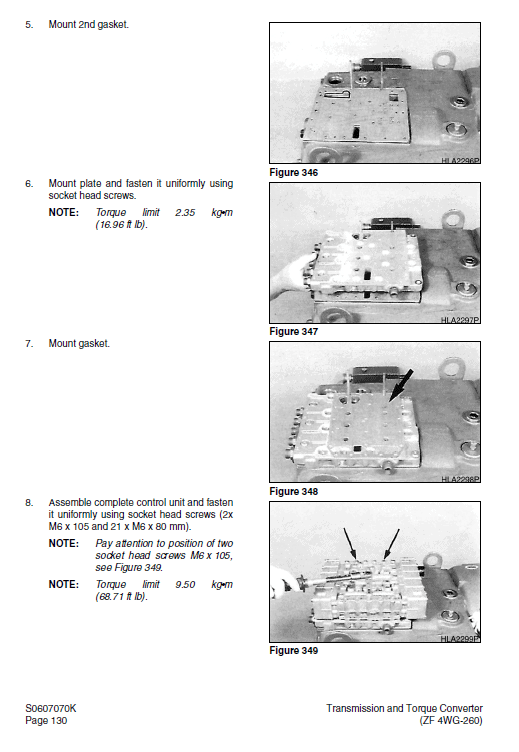 Daewoo Mega M400-V Wheel Loader Service Manual Workshop Guide