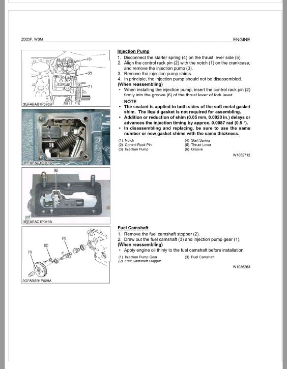 Kubota ZD18F, ZD21F, ZD25F, ZD28F Mower Workshop Repair Manual