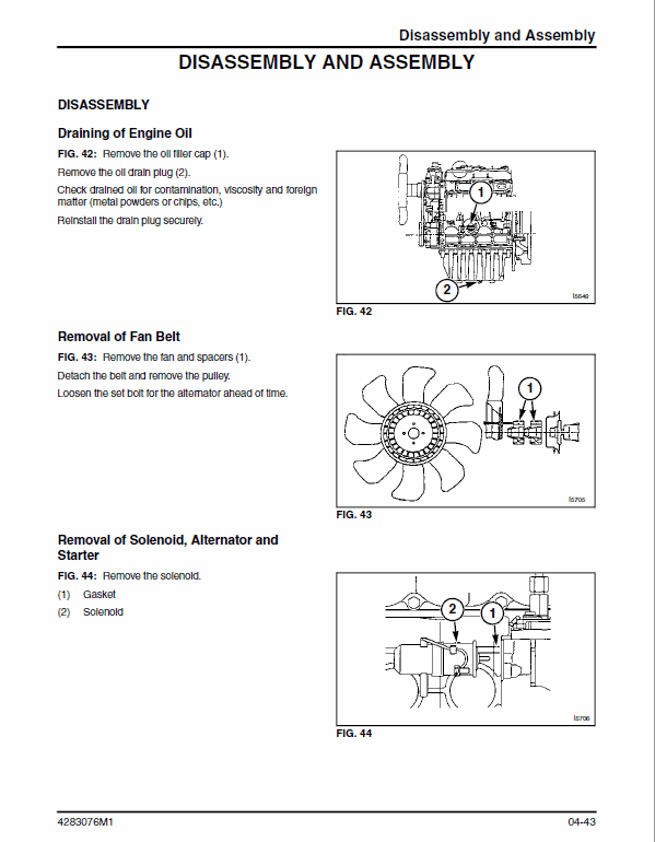 Massey Ferguson 1455, 1455V Tractor Service Manual Workshop Guide