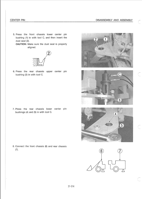 Kawasaki 65ZII Wheel Loader Service Manual