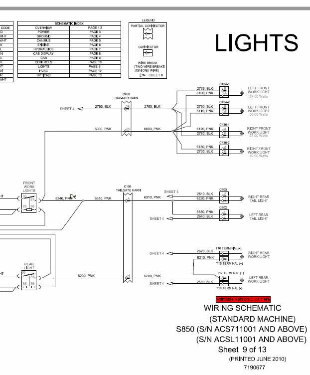 Bobcat S850 Skid-Steer Loader Service Manual Workshop Guide