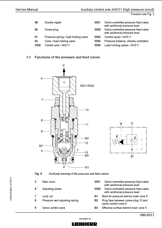 Liebherr LH22C, LH22M, LH24M, LH26M, LH30C, LH30M, LH35M, LH35T Tier 4i Excavator Manual