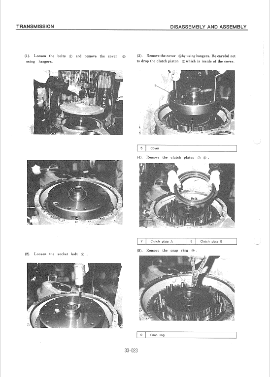 Kawasaki KSS110Z,110ZII Wheel Loader Service Manual