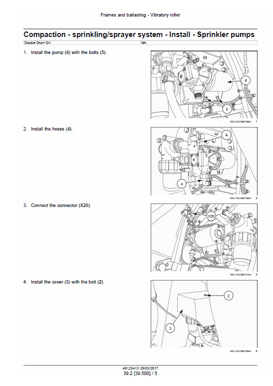 Case DV209D, DV210D, DV209CD, DV210CD Drum Compactor Service Manual Workshop Guide