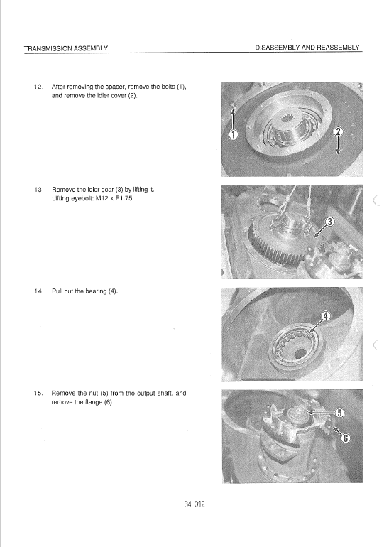 Kawasaki 115ZIII Wheel Loader Service Manual