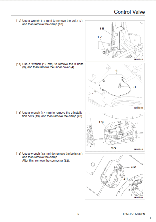 Sumitomo SH160-5 Hydraulic Excavator Repair Service Manual