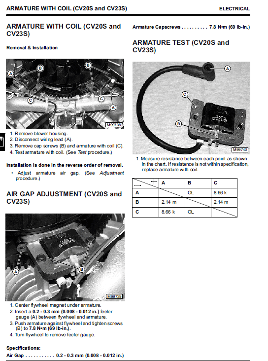 John Deere S2048, S2348, S2554 Scotts Tractor Technical Manual (TM1777) Workshop Guide