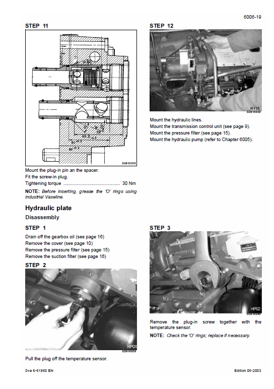 New Holland TVT 170, TVT 190, TVT 195 Tractor Service Manual Workshop Guide