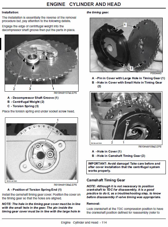 John Deere ATV 650, ATV 650EX, ATV 650EXT Trail Buck Utility Technical Manual Workshop Guide