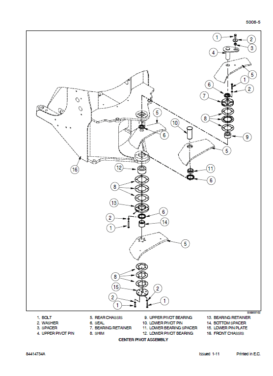 New Holland W230C Wheel Loader Service Manual Workshop Guide