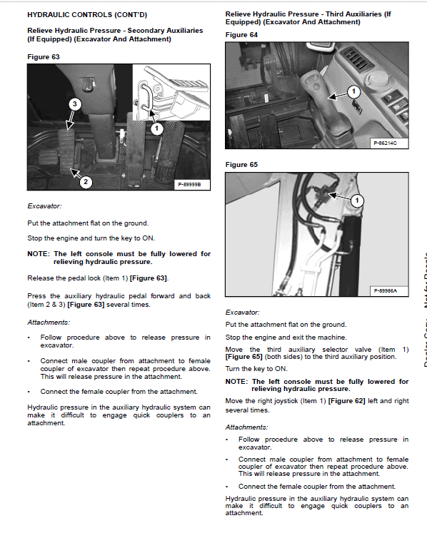 Bobcat E55W Excavator Repair Service Manual