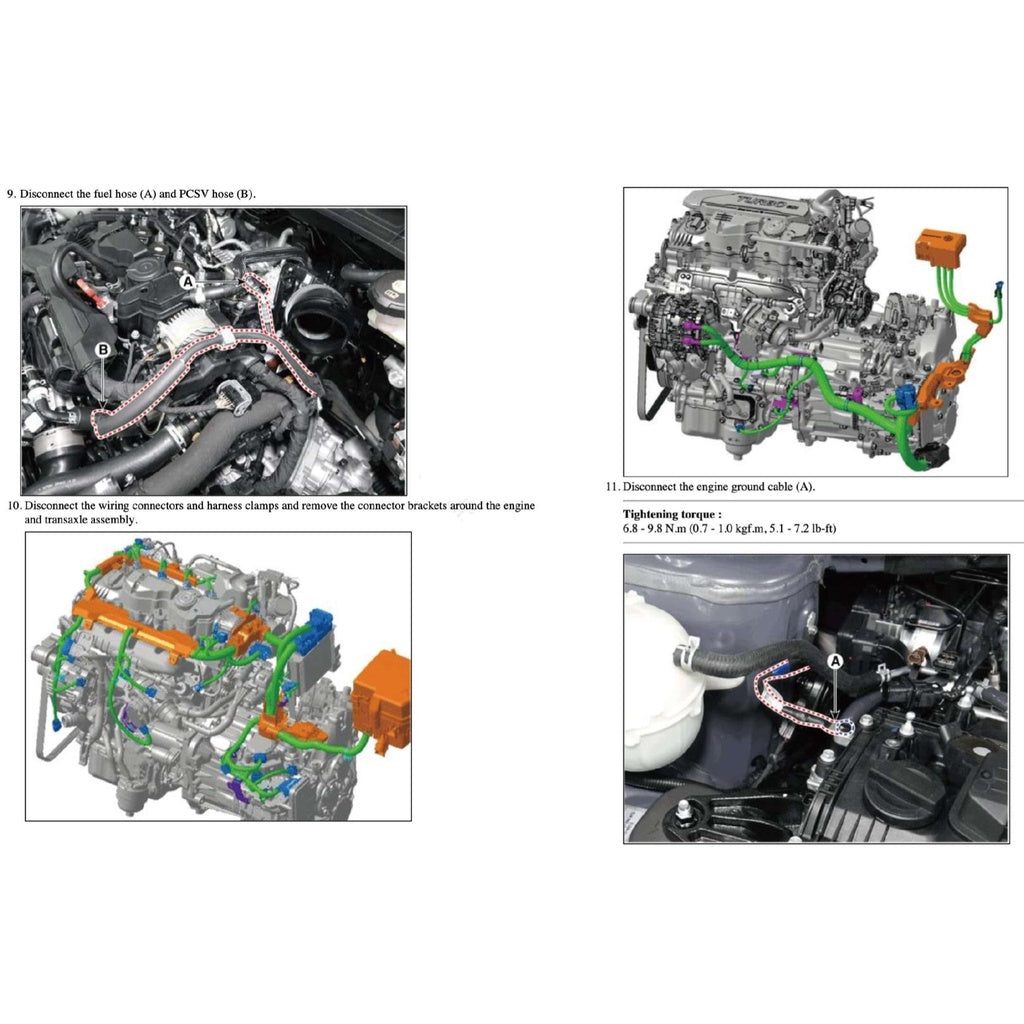 HYUNDAI TUCSON NX4 2022+ Full Manual Set – Repair & Maintenance Manual