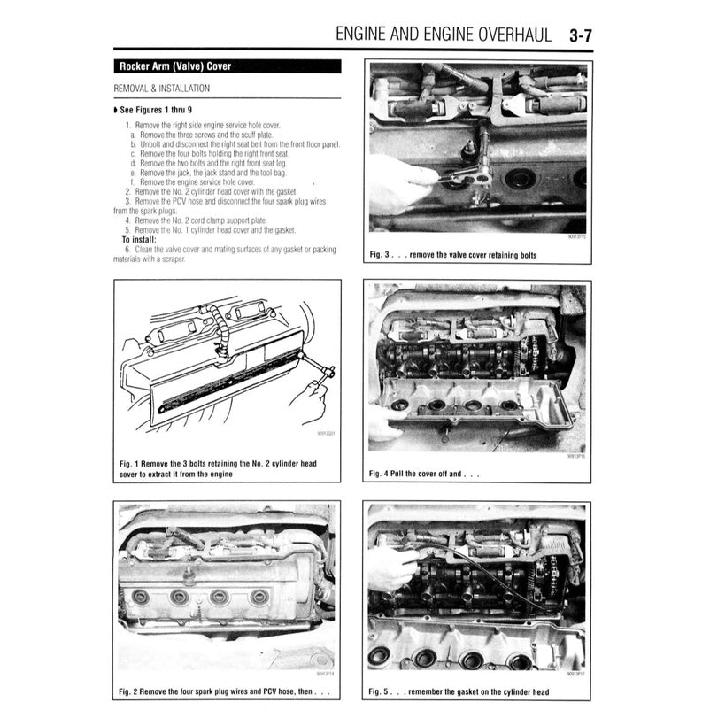 TOYOTA ESTIMA/PREVIA TCR10/20 1991-1999 Full Manual Set – Repair & Maintenance Manual