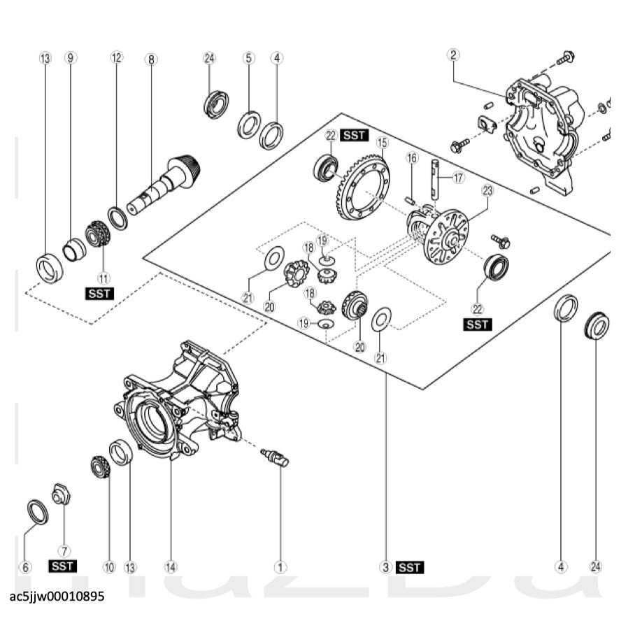 MAZDA CX-5 KF 2018-2022 Full Manual Set – Repair & Maintenance Manual