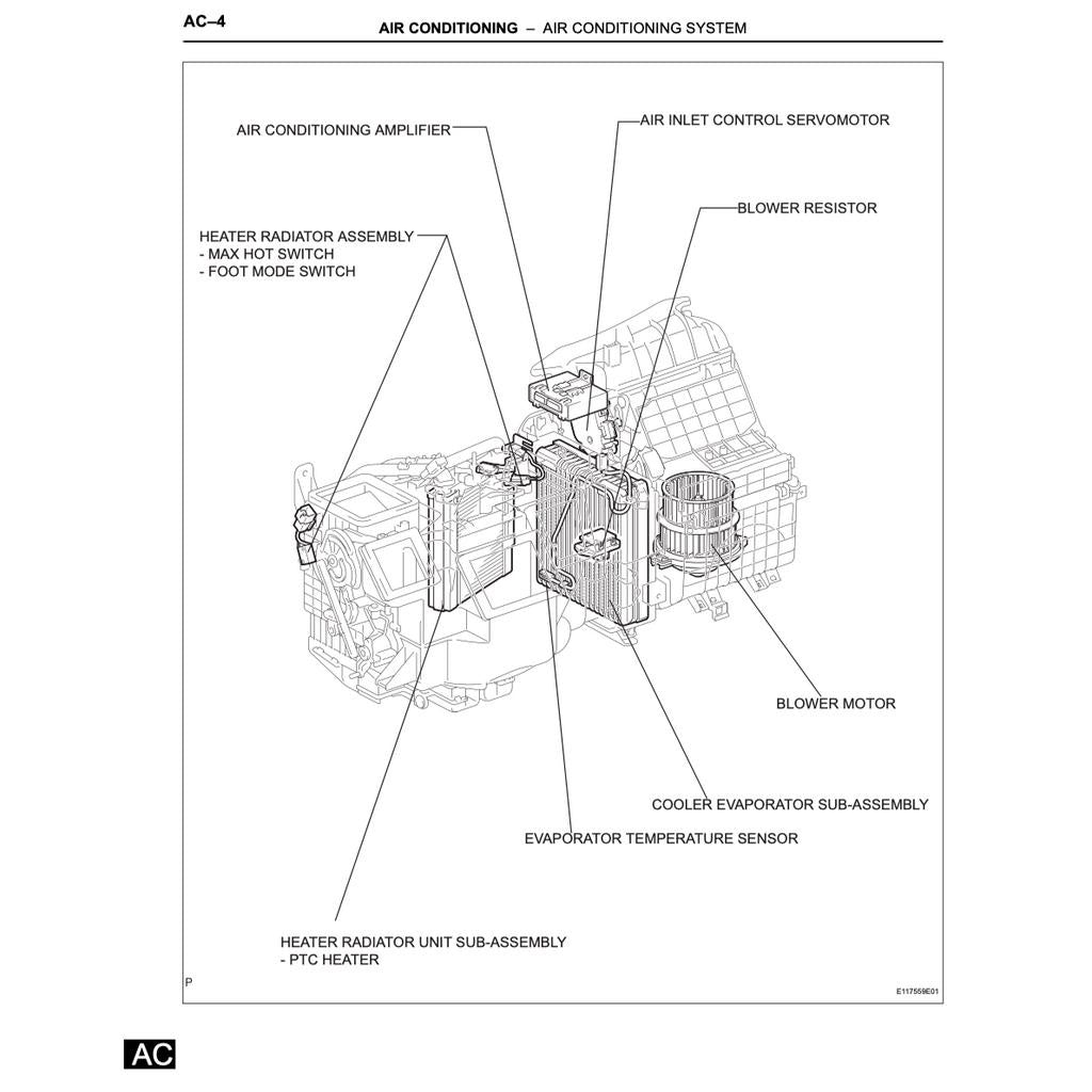 TOYOTA IST SCION XA NCP61 2004-2007 Full Manual Set – Repair & Maintenance Manual
