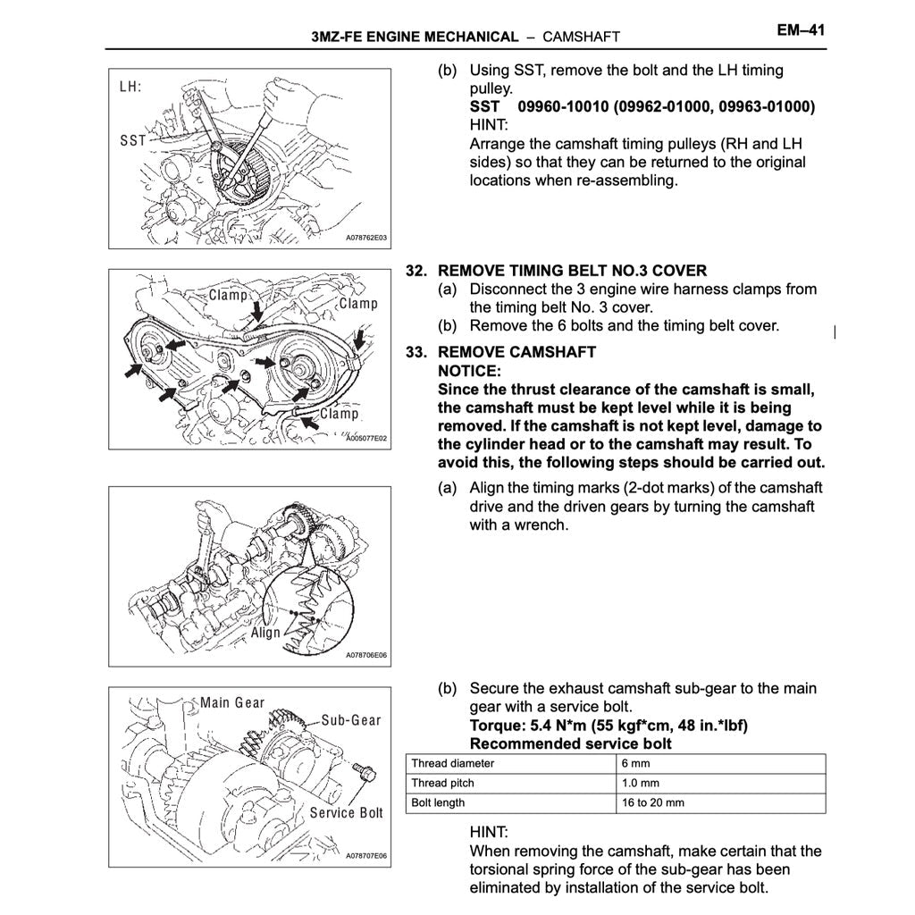 LEXUS RX330 XU30 2004-2009 Full Manual Set – Repair & Maintenance Manual