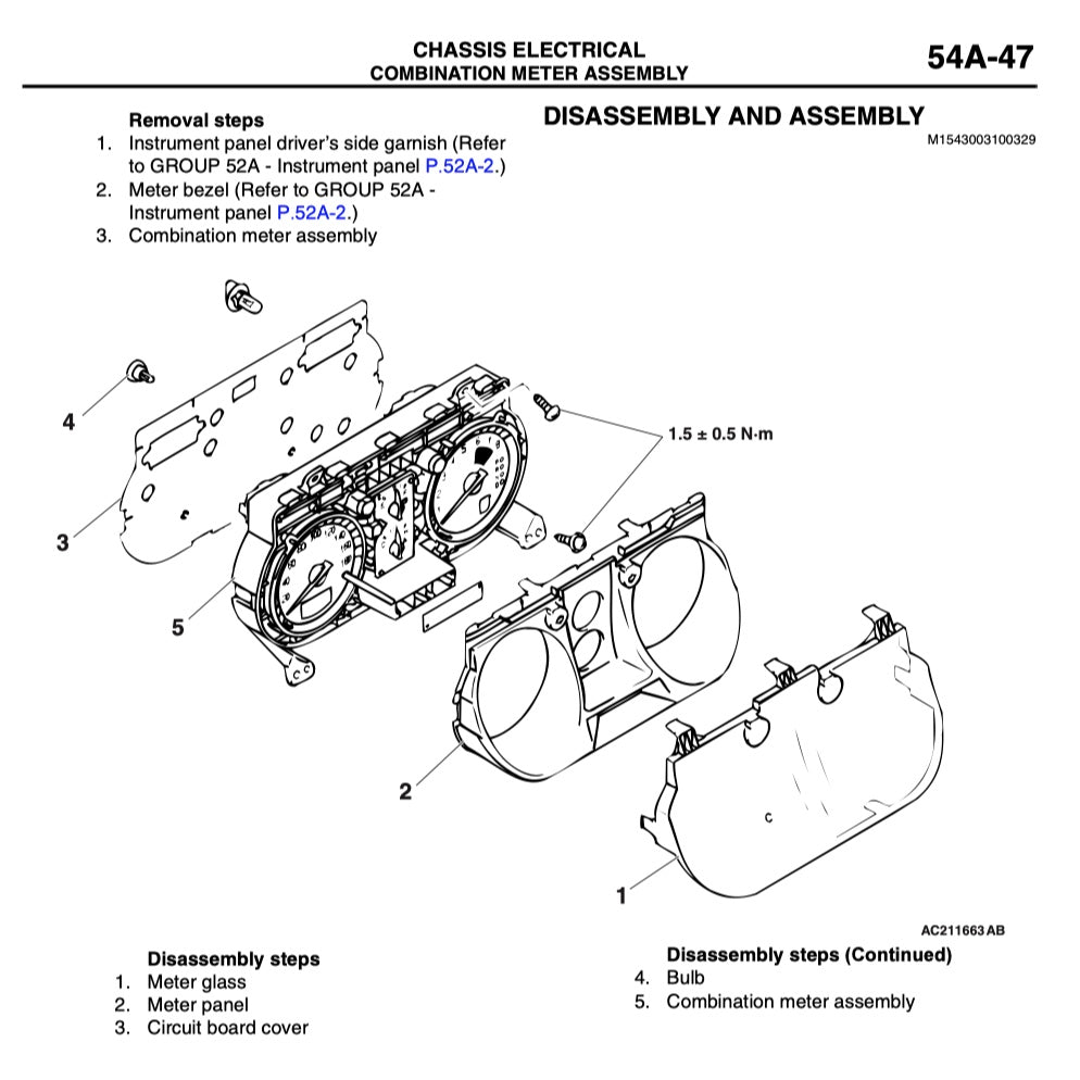 MITSUBISHI OUTLANDER I CU / AIRTREK 2003-2006 Full Manual Set – Repair & Maintenance Manual
