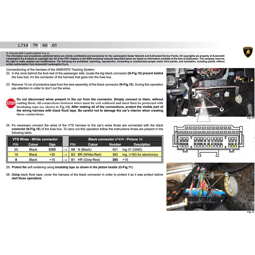LAMBORGHINI GALLARDO LP560 2008-2013 Full Manual Set – Repair & Maintenance Manual