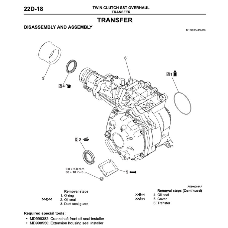 MITSUBISHI LANCER SPORTBACK 2010-2012 Full Manual Set – Repair & Maintenance Manual
