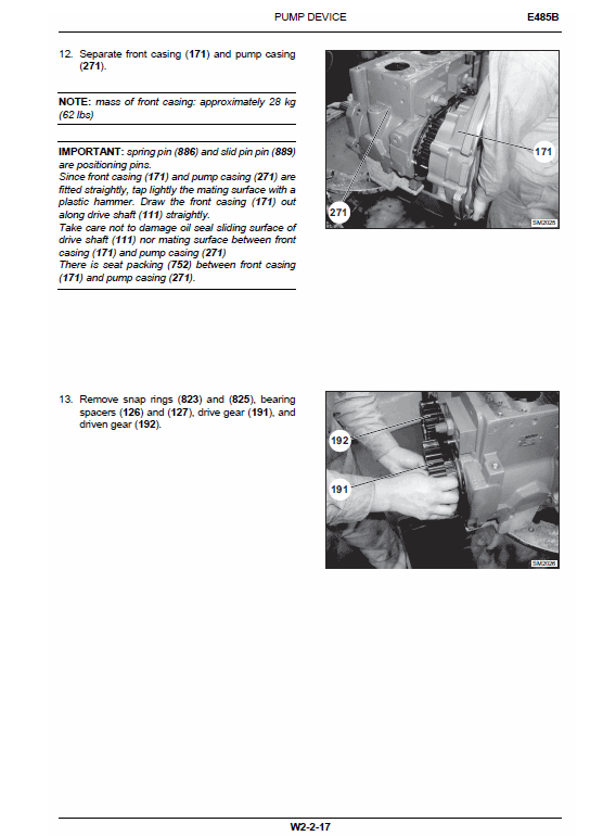 New Holland E485B ROPS Excavator Service Manual Workshop Guide