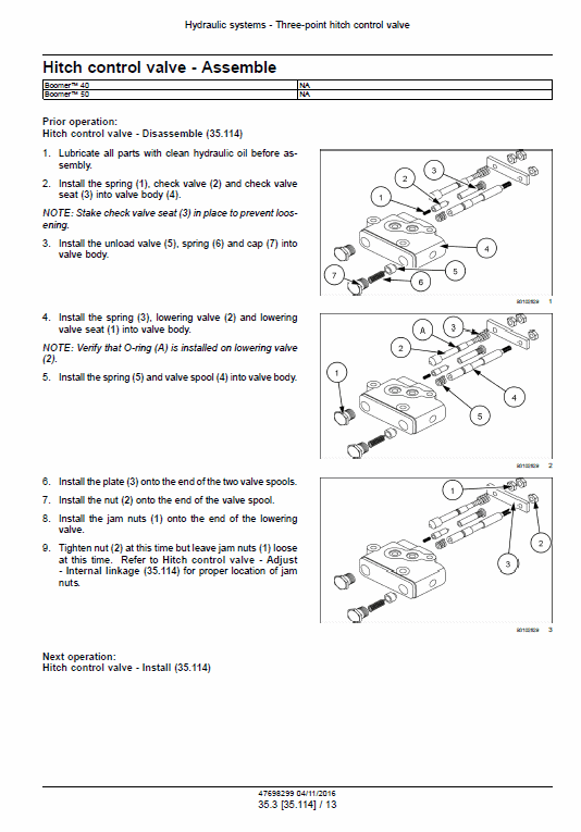 New Holland Boomer 40 and Boomer 50 Tractor Service Manual Workshop Guide