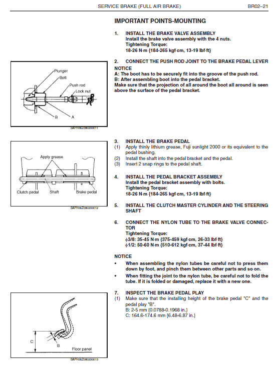 Hino Truck 2016 Conventional Service Manual Workshop Guide