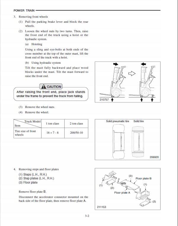 CAT EP16NT, EP18NT, EP20NT Forklift Lift Truck Service Manual