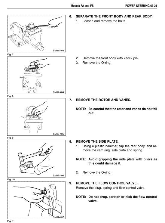 Hino Truck FA4J, FB4J Year 2004 Repair Manual (FA, FB) Workshop Guide