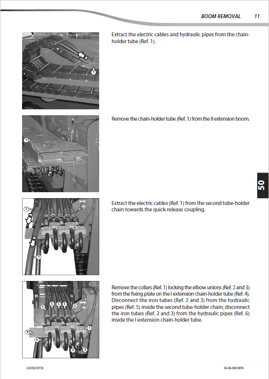 Manitou MRT-X 2150, 2550 Privilege Plus ST3A S2 Telehandler Repair Service Manual