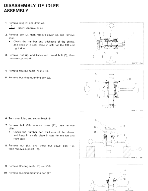 Komatsu D21A-7, D21S-7, D21AG-7, D21QG-7, D21PG-7A Dozer Manual Workshop Guide