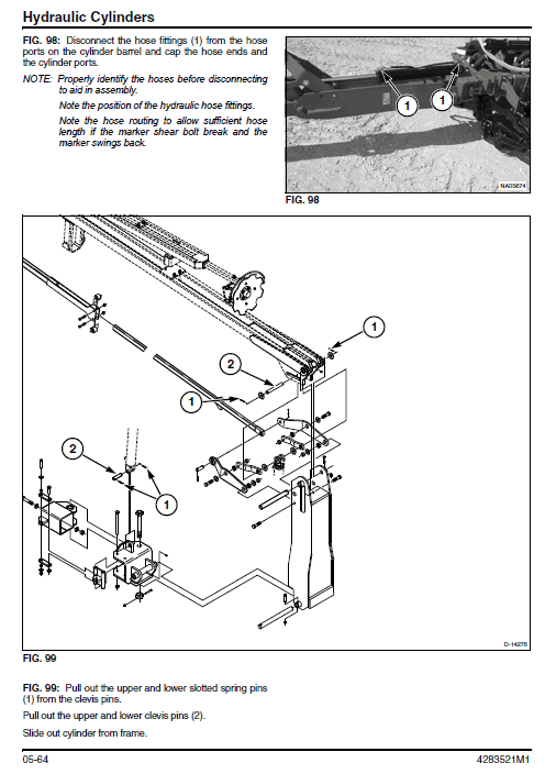 Massey Ferguson 9812 Planter Service Manual Workshop Guide