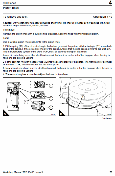 Perkins Engines 900 Series Workshop Repair Service Manual Workshop Guide