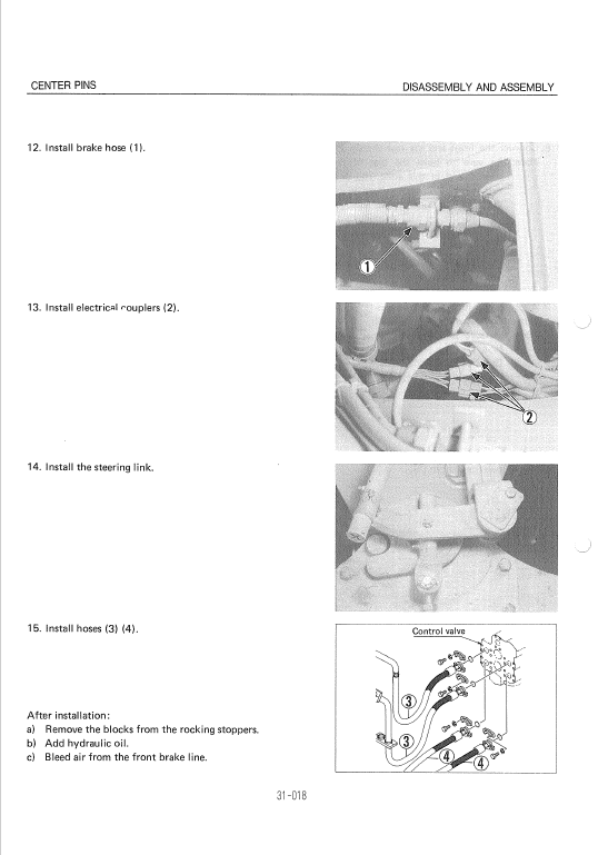 Kawasaki KSS70, 70ZII Wheel Loader Service Manual