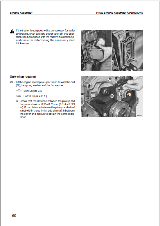DEUTZ Engine Euro 2 Series 1000 Workshop Service Manual Workshop Guide