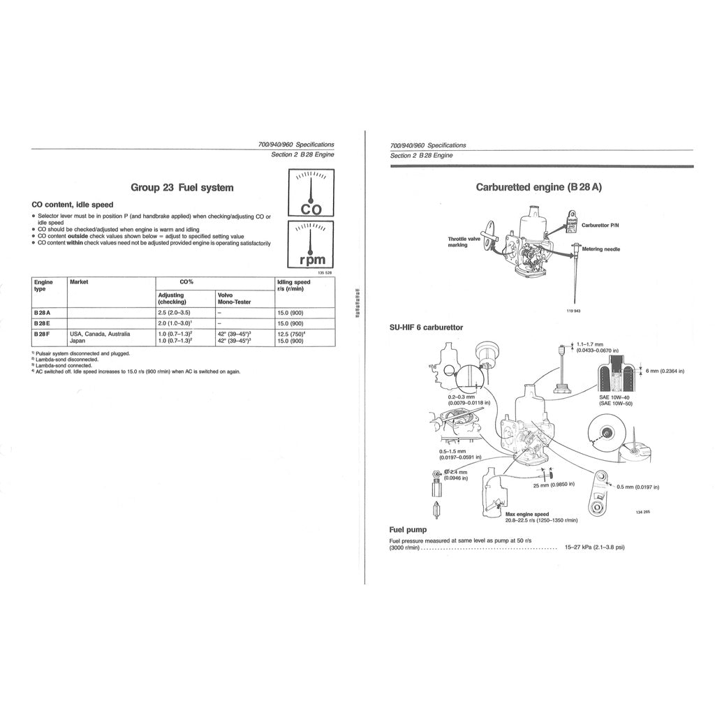 VOLVO 940/960 1990-1998 Full Manual Set – Repair & Maintenance Manual