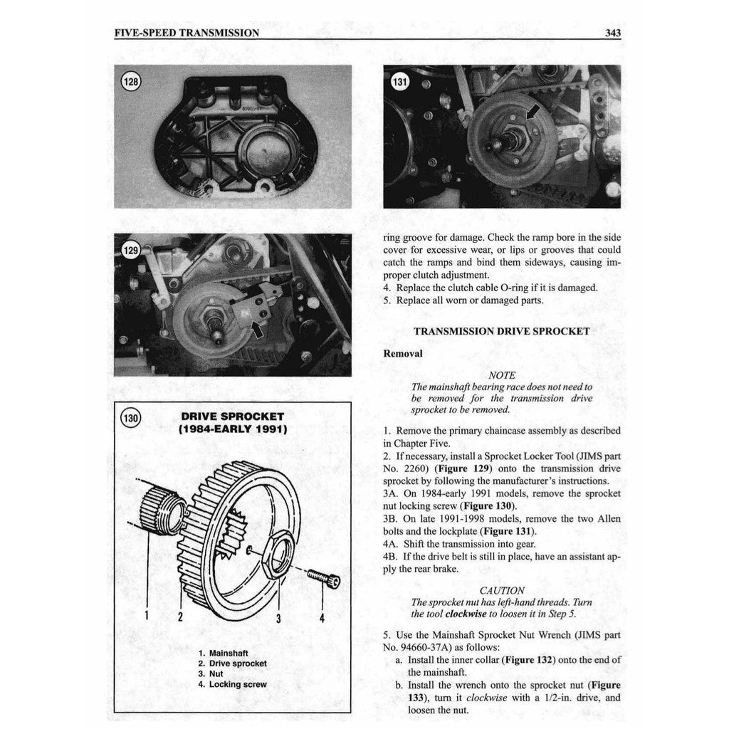 HARLEY DAVIDSON TOURING MODELS 1984-1998 Full Manual Set – Repair & Maintenance Manual and Spare Parts Catalog