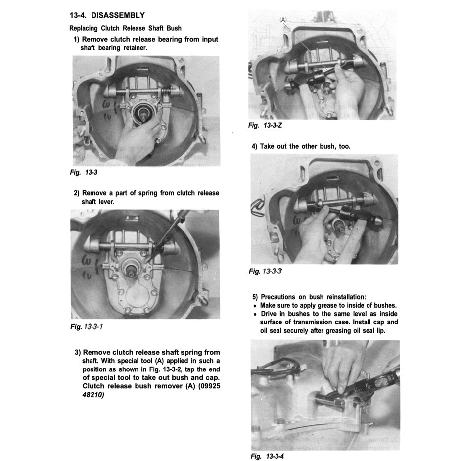 SUZUKI JIMNY SAMURAI SJ413 1986-1995 Full Manual Set – Repair & Maintenance Manual and SUPPLEMENT 2WDandEFI and Spare Parts Catalog
