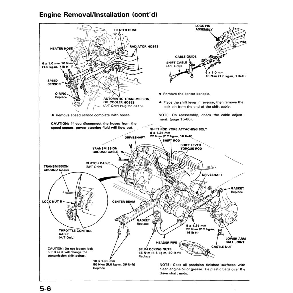 HONDA ACCORD 3 CA 1986-1989 Full Manual Set – Repair & Maintenance Manual