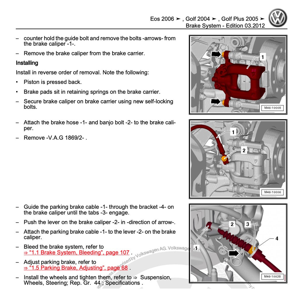 VW GOLF MK5 2004-2009 Full Manual Set – Repair & Maintenance Manual