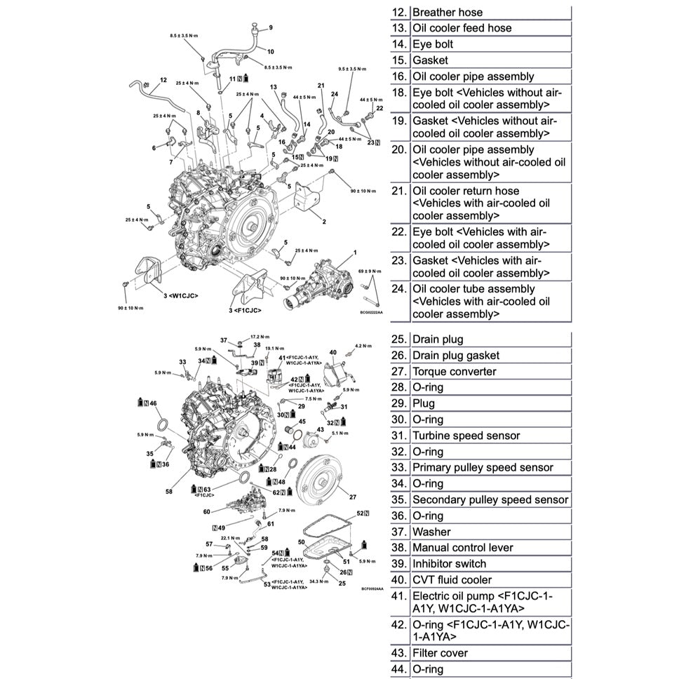 ASX MITSUBISHI ASX 2020-2022 Full Manual Set – Repair & Maintenance Manual