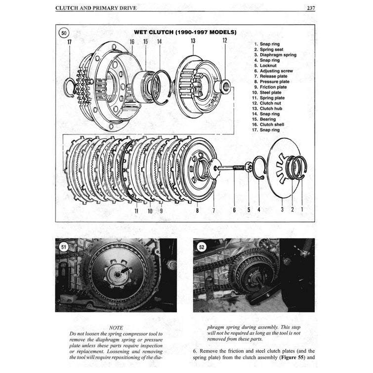 HARLEY-DAVIDSON FLH/FLT/FX 1984-1998 Full Manual Set – Repair & Maintenance Manual - CLYMER