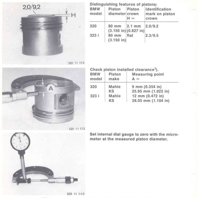 BMW 320 323i (E21)1975-1983 Workshop Repair Manual