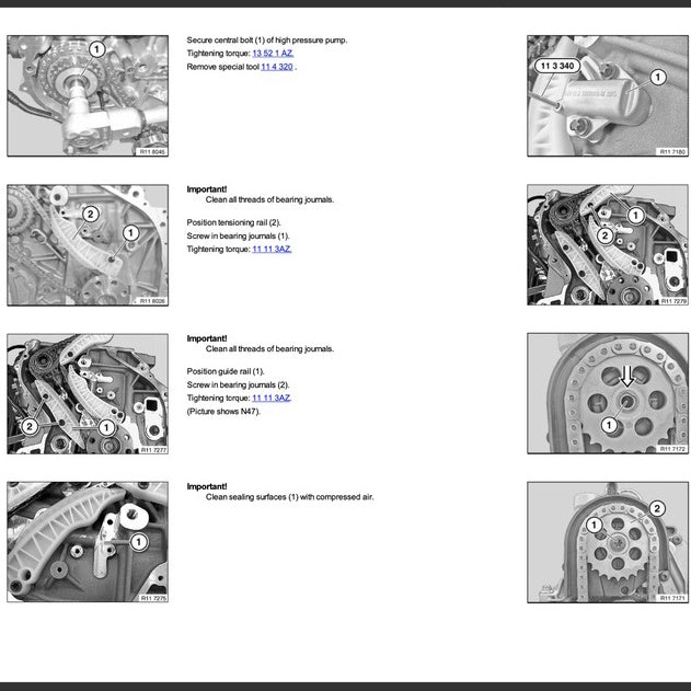 BMW 4 SERIES F32 435Xd 2013-2020 Full Manual Set – Repair & Maintenance Manual