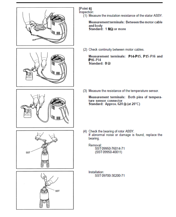 Toyota 7FB20, 7FBH20, 7FB25, 7FBH25, 7FB30, 7FBJ35 Forklift Repair Manual