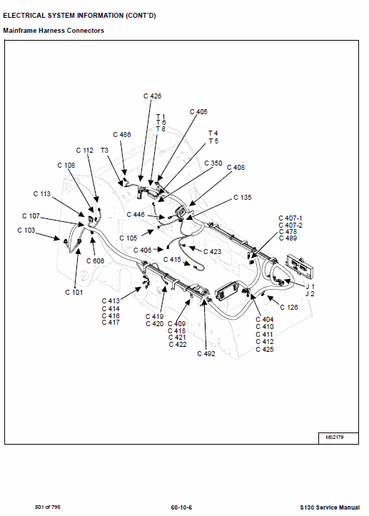 Bobcat S130 Skid-Steer Loader Service Manual Workshop Guide