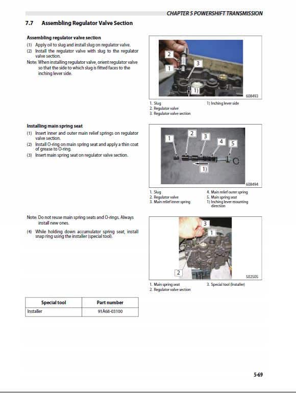 CAT DP20S, DP25S, DP30S Forklift Lift Truck Service Manual
