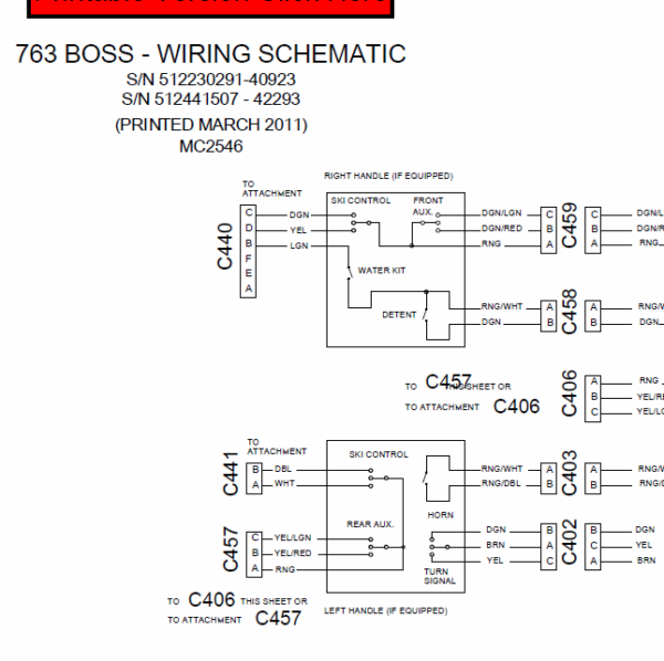 Bobcat 763 and 763HF Skid-Steer Loader Service Manual Workshop Guide