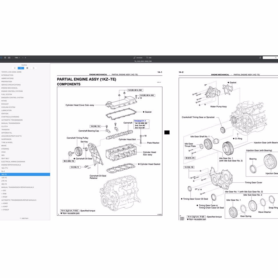 Toyota Land Cruiser Prado J120 2002-2009 Full Manual Set – FACTORY WORKSHOP SERVICE REPAIR MANUAL
